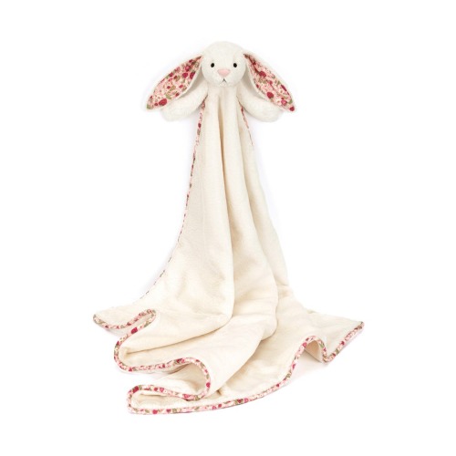 Blossom Cream Bunny Berry Blankie
