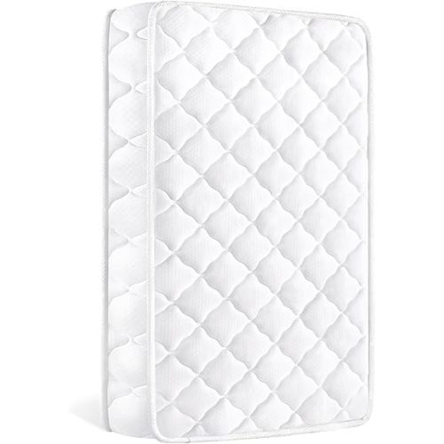 Pro Goleem Crib Mattress, Dual-Sided Comfort & Breathable Toddler Mattress, 5" Thick Firm Foam, Soft Premium Jacquard Topper, Fits Standard Baby Cribs & Toddler Beds