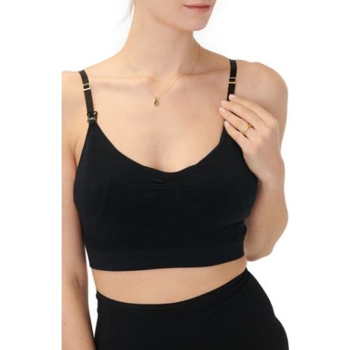 The Essential Maternity Wireless Pumping and Nursing Bra, Large