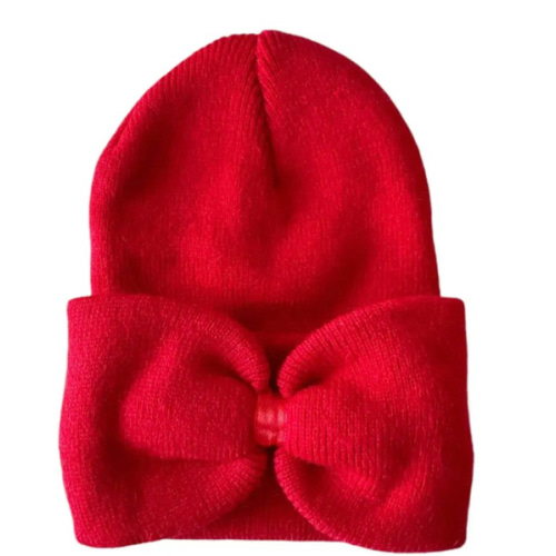 Baby's First Hat BFH | Red Bow - Kicks and Giggles