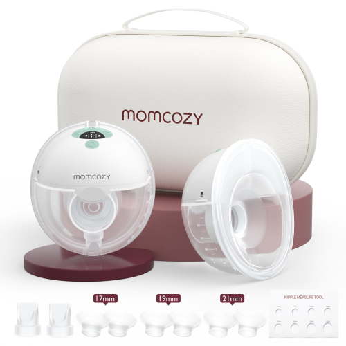 Momcozy M5 Hands Free Breast Pump, Wearable Breast Pump with 3 Modes & 9 Levels, 2 Count Green - Walmart.ca