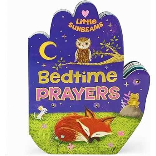 Goodnight God Bedtime Prayers Praying Hands Board Book - Gift for Easter, Christmas, Communions, Birthdays, and more! (Little Sunbeams)