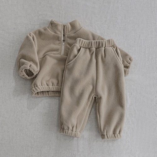 Half-Zip Pullover and Jogger Pants