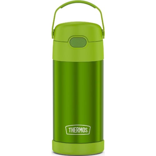 THERMOS FUNTAINER Water Bottle with Straw, 12oz, Lime