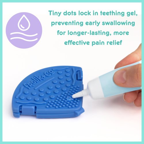 Frolik+Co Toothi Baby Teether - undroppable and adaptable teething support