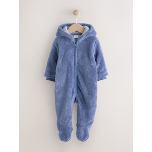 Fairisle Fleece Baby Pramsuit