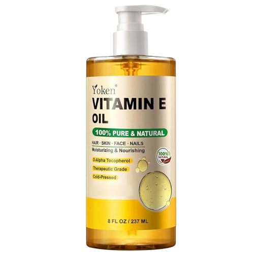 Vitamin E Oil 8 Oz Vitamin E oil for Skin Vitamine oils for Face Perfect Bath and Body Oil Cold Pressed Hexane Free Non-GMO Gluten Free Formula