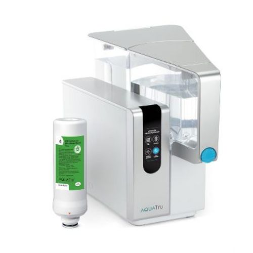 AquaTru Classic Alkaline Countertop Water Filter System for PFAS & Other Contaminants with 4-Stage Ultra Reverse Osmosis Technology | BPA Free