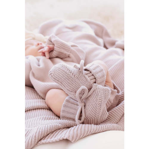 Knit Baby Booties | Iris
