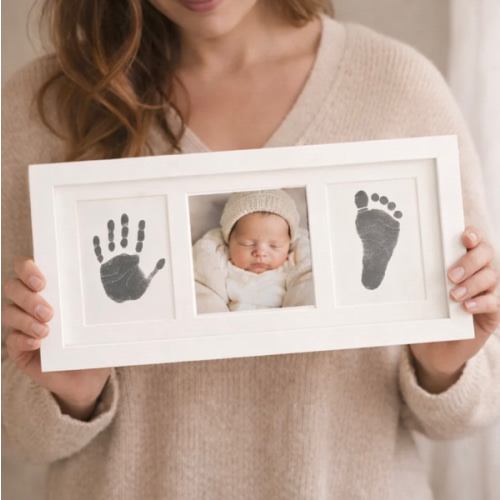 4-Pack Mess-Free Baby Hand and Footprint Kit - No Ink On Baby's Skin | Little Treasures