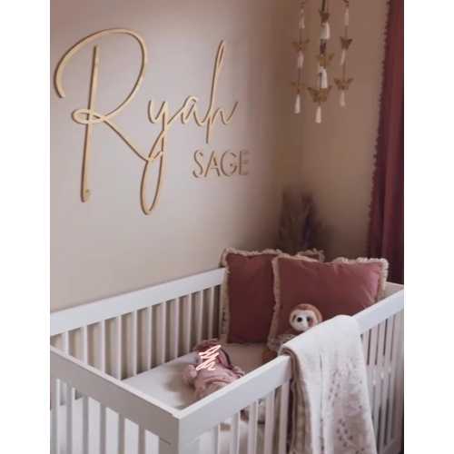 Nursery Name Sign | Baby Wood Name Sign | Wood Letters For Nursery | Custom Name Sign