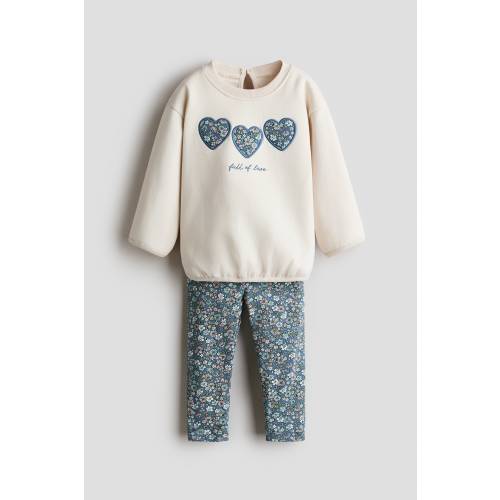 2-PIECE SWEATSHIRT AND LEGGINGS SET