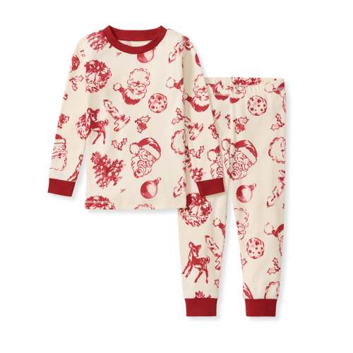 Nostalgic Christmas Two-Piece Pajamas | Burt’s Bees Baby® – Burt's Bees Baby