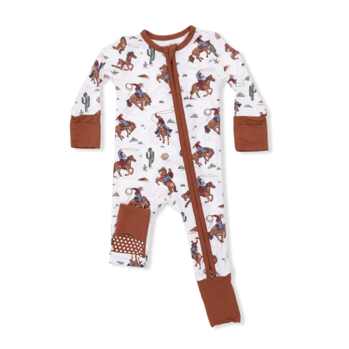 Angel Dear Buckaroo Western Bamboo Boys Onesie – Howdy House Kids 12-18 mo