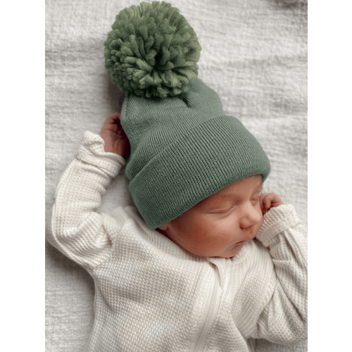 Baby's First Hat®, Fern Pom – SpearmintLOVE