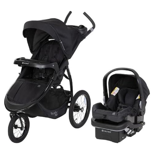 Baby Trend Expedition® Race Tec™ Plus Jogger Travel System with EZ-Lift™ Plus Infant Car Seat, Ultra Black