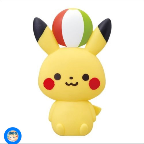 Monpoke Squeaky Pikachu Baby Toy