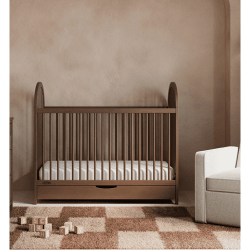 Graco Olivia 3-In-1 Convertible Baby Crib with Drawer, Hazelnut