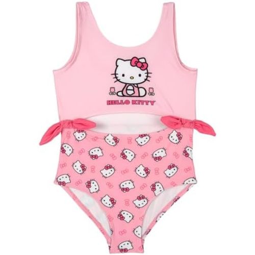 Hello Kitty One Piece Bathing Suit UPF 50+ Newborn to Big Kid Sizes (0-6 Months - 14-16)