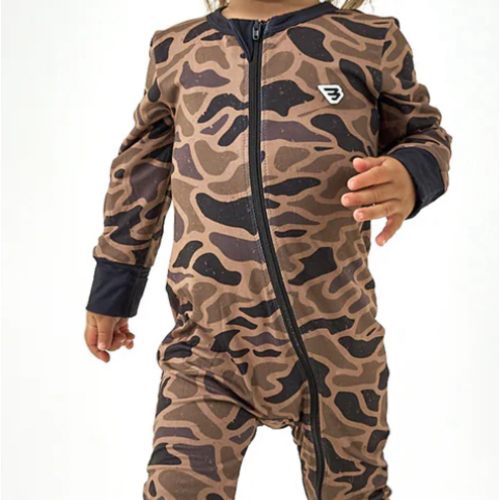 Baby Zip Up - Gauge Camo – BURLEBO