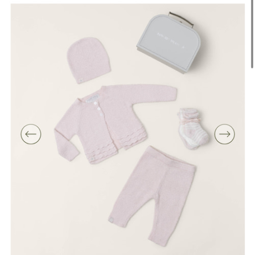 CozyChic Lite® Girls Heirloom Newborn Set | Barefoot Dreams®