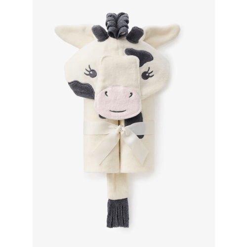 Cow Hooded Baby Bath Wrap