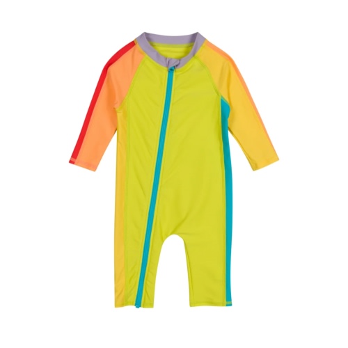 Sunsuit - Long Sleeve Romper Swimsuit | "Color Pop"