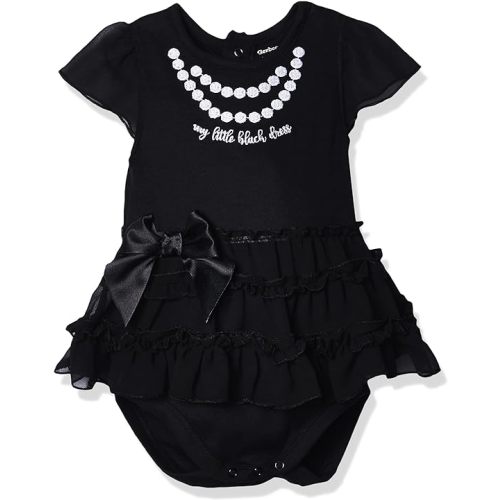 Gerber baby-girls Bodysuit With Tutu SkirtCasual Dress