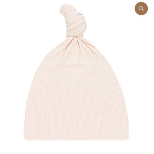 Rosie Ribbed Top Knot Hat