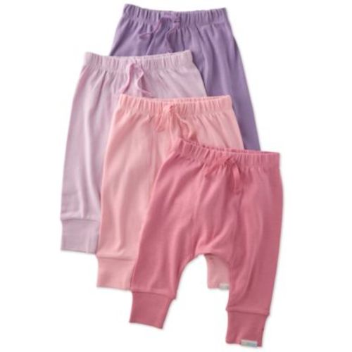 Baby Boys' or Girls' Drawstring Jogger Pants, 4-Pack