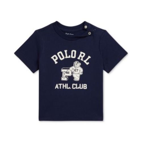 Baby Boys Cotton Crewneck Tee