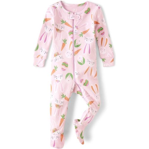 The Children's Place Easter Family Matching Snug Fit Cotton Pajamas