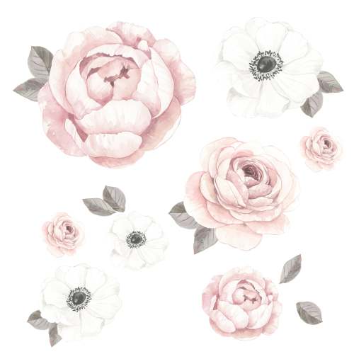 Floral Garden Wall Decals