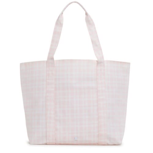 X-Large Tote - Jumbo Tote Pimlico Plaid Pink