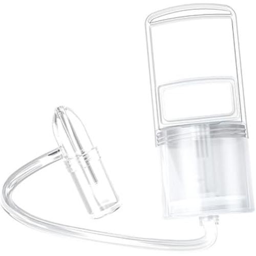 Nasal Aspirator for Baby, Portable Hand Puller Nose Sucker, Quiet Suction Easy to Operate | Reusable | Soft Silicone Nose Cleaner for Fast and Effective Relief of Nasal Congestion in Infant