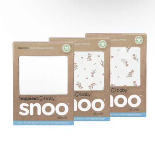 Baby Bassinet Fitted Sheets | SNOO – Happiest Baby