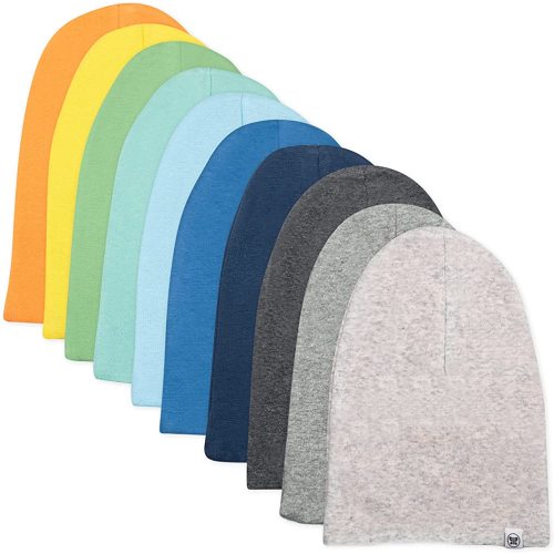 HonestBaby Baby 100% Organic Cotton Multipack Newborn Hats