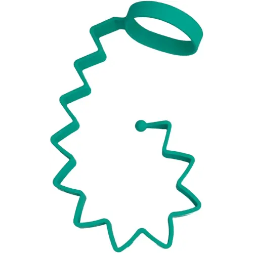 Busy Baby Bottle Bungee - Sippy Cup Strap - Keeps Bottles and Sippy Cups Off The Floor - Food Grade Silicone - Dishwasher Safe (Spearmint)