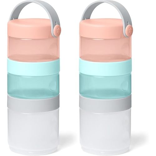 Skip Hop Baby Formula Container, Formula-to-Food (Pack of 2)