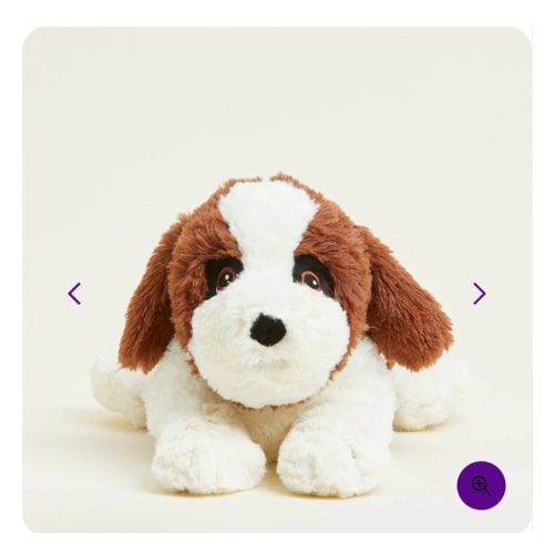 St. Bernard Warmies | Microwavable St. Bernard Warmies Stuffed Animal | Warmies USA