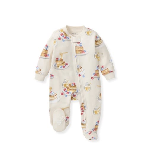 Fluffy Pancakes Organic Cotton Sleep & Play 3-6 Months.