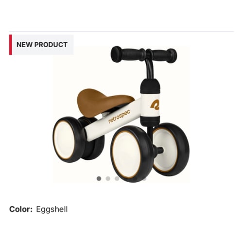 Retrospec Cricket Baby Walker Balance Bike | SCHEELS.com