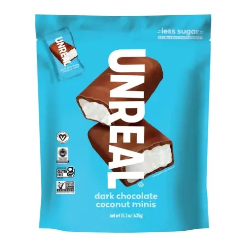 UNREAL Dark Chocolate Coconut Minis, 15.3 oz | Costco