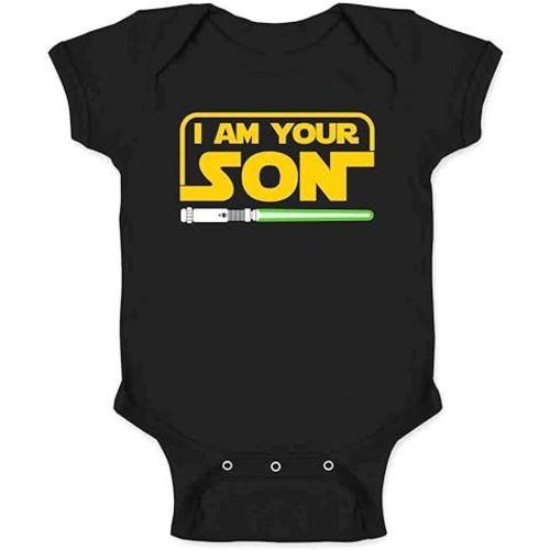 Pop Threads I Am Your Son Funny Family Infant Baby Boy Girl Bodysuit