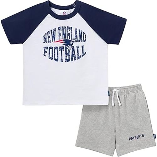 Gerber NFL unisex-baby Nfl Team T-shirt and Shorts Set