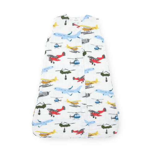 Cotton Muslin Sleep Bag - Air Show