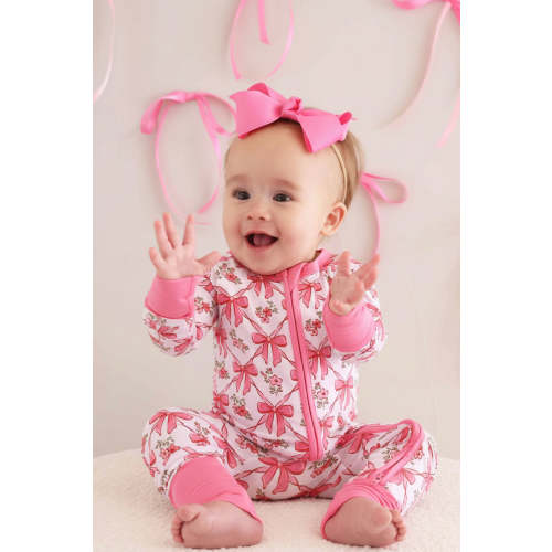 Bow Besties Convertible Zip Romper