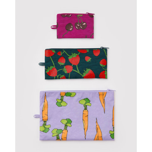 Baggu Flat Pouch Set