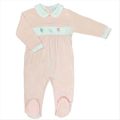 Fairy Smocked Footsie