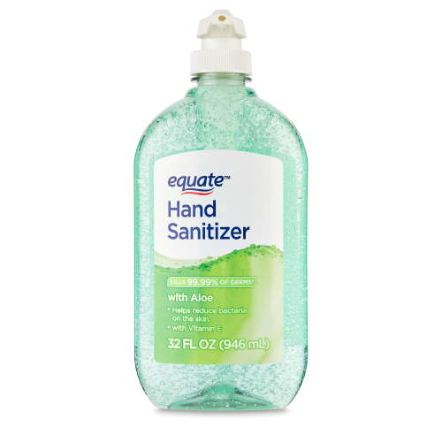 Equate Hand Sanitizer with Aloe Vera, 32 fl oz